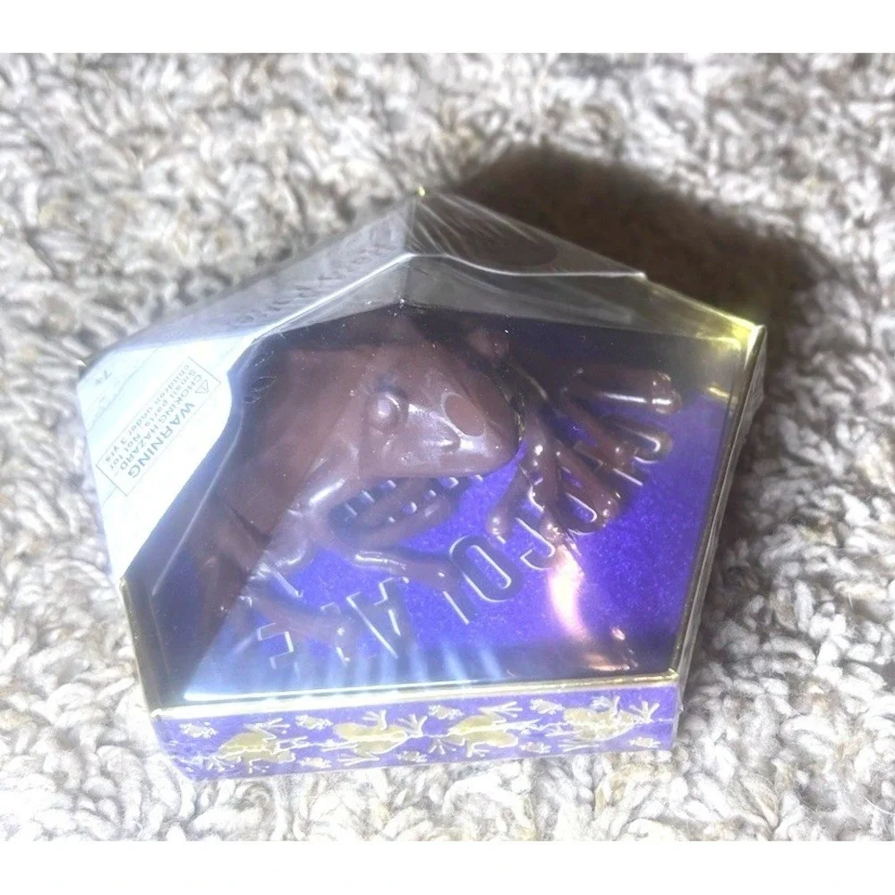 Lot 9  Harry Potter Chocolate Squishy Frog Toy Brown Noble Collection W/ Sticker